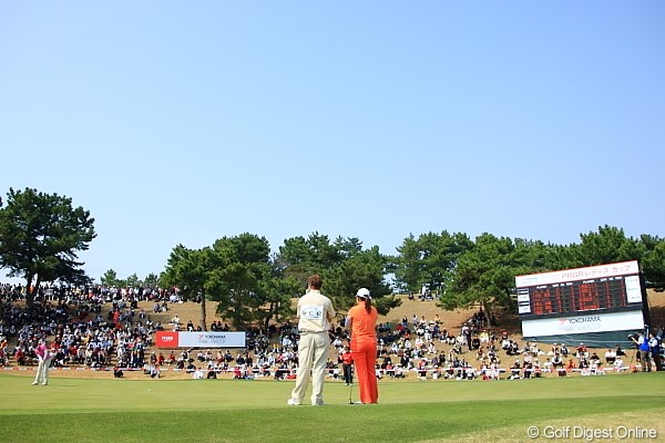 2010年 ヨコハマタイヤゴルフトーナメントPRGRレディスカップ最終日 朴仁妃