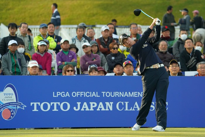 もしかして日本のゴルフ場がお好きとか？ 2019年 TOTOジャパンクラシック 初日 キム・ヒョージュ