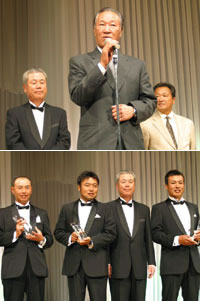 JGTO表彰式 今年のMVP・MIPは復活を果たした谷口徹！！