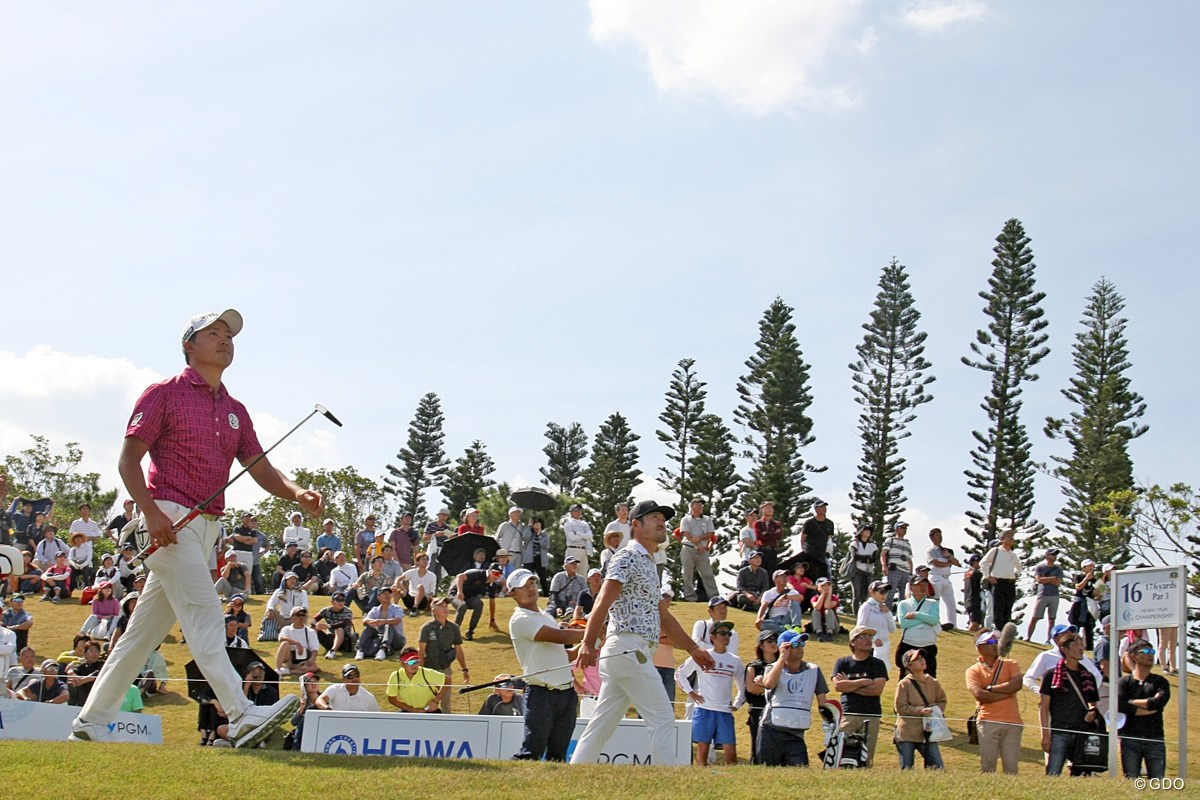2019年 HEIWA・PGM CHAMPIONSHIP 最終日 今平周吾＆チェ・ホソン
