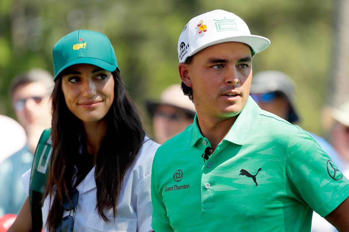 2019年 マスターズ パー3コンテスト リッキー・ファウラー＆アリソン・ストーキーさん