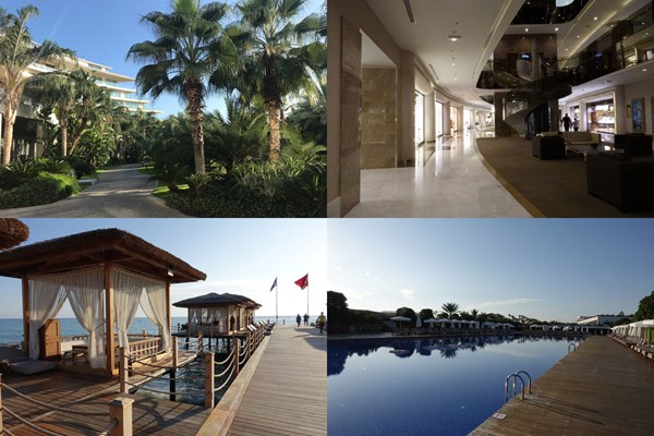 2019年 ターキッシュエアラインズオープン ホテル プライベートビーチが広がる南国ムードを十分に味わえるホテル