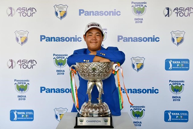 韓国の17歳キム ジュヒョンが優勝 アジアンツアー Gdo ゴルフダイジェスト オンライン