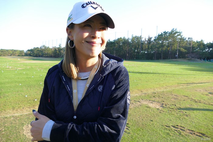 下村真由美はゴルファーからレーサーへ華麗なる転身 2019年 ダンロップフェニックストーナメント 初日 下村真由美