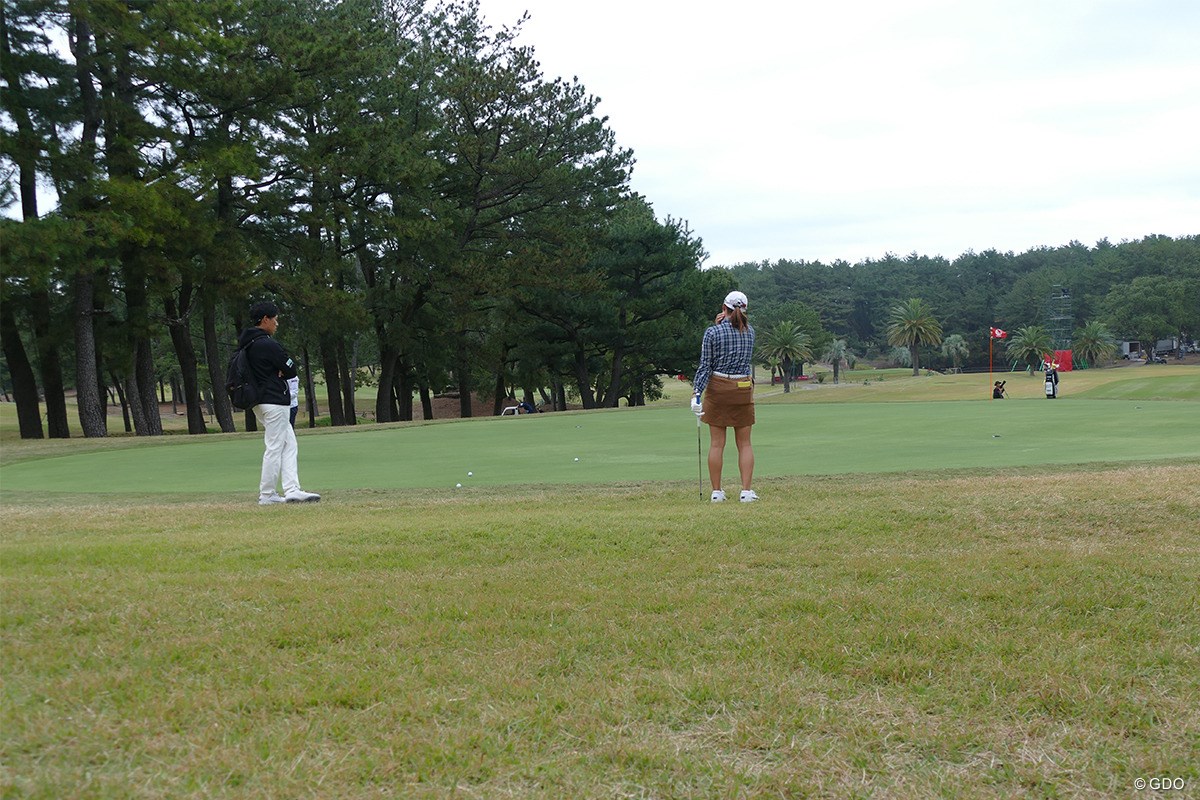 2019年 LPGAツアーチャンピオンシップリコーカップ 事前 18番