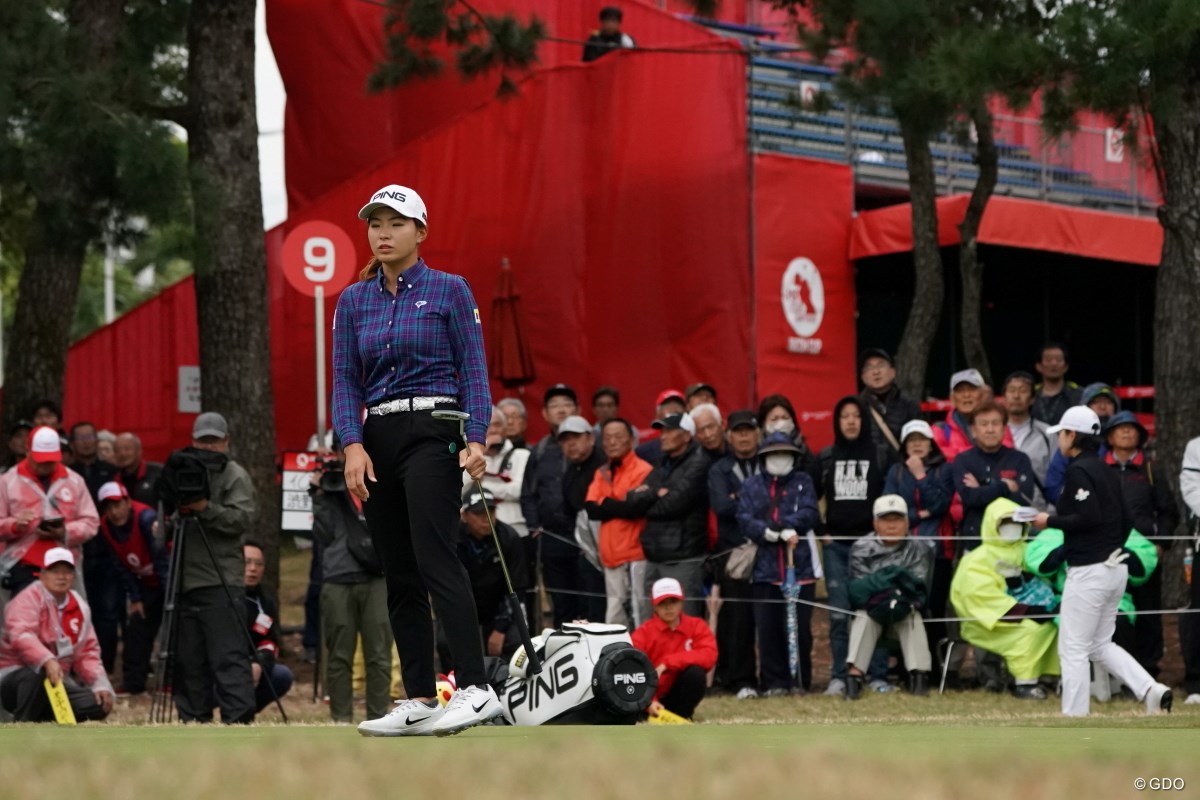 2019年 LPGAツアーチャンピオンシップリコーカップ 初日 渋野日向子