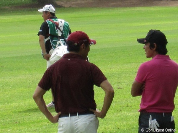 石坂信也と矢野東／ハッサン2世トロフィ初日