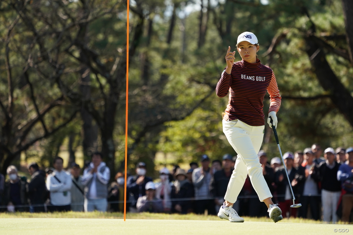 渋野日向子「なぜかドライバーが飛ぶんです」