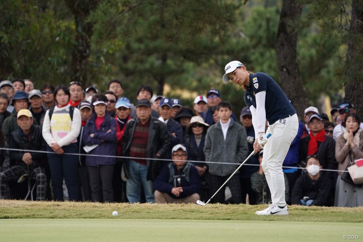 2019年 LPGAツアーチャンピオンシップリコーカップ 最終日 渋野日向子