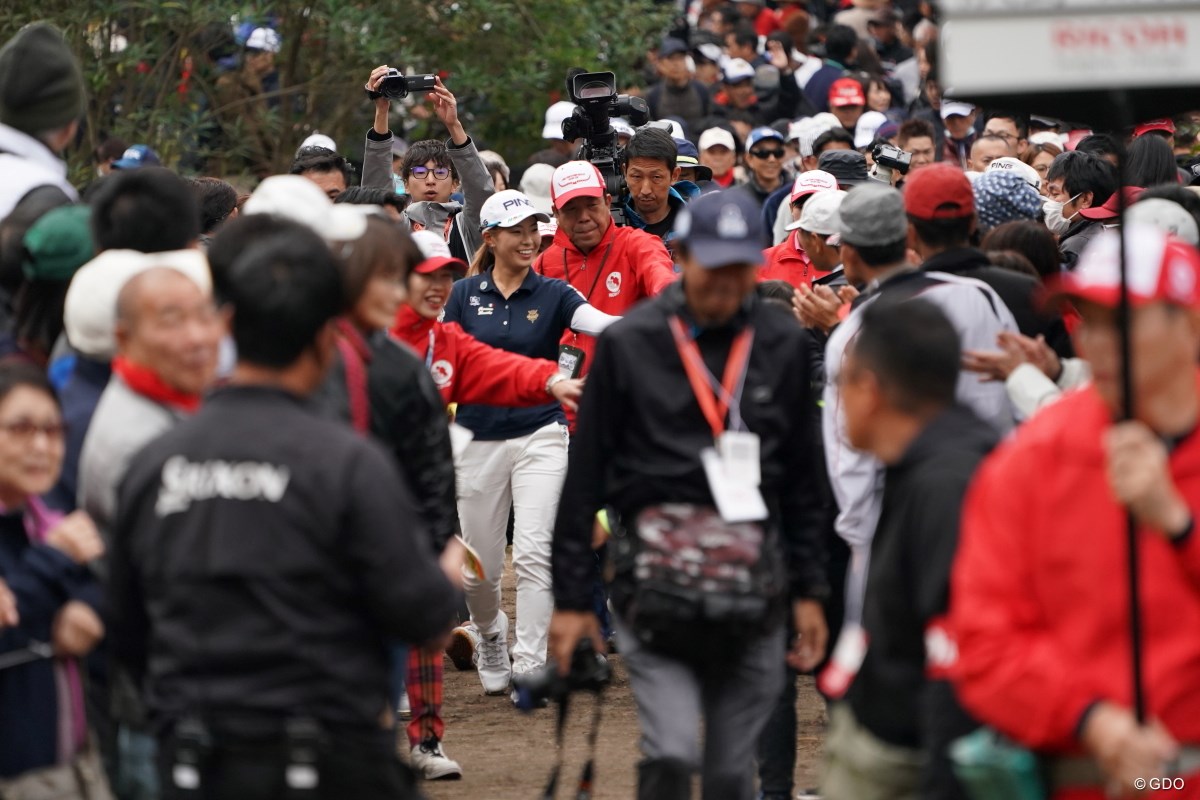 2019年 LPGAツアーチャンピオンシップリコーカップ 最終日 渋野日向子