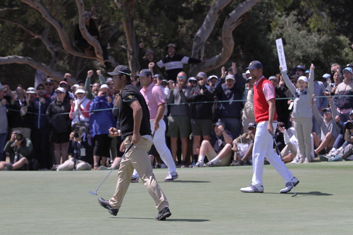 2020年 プレジデンツカップ  初日 松山英樹