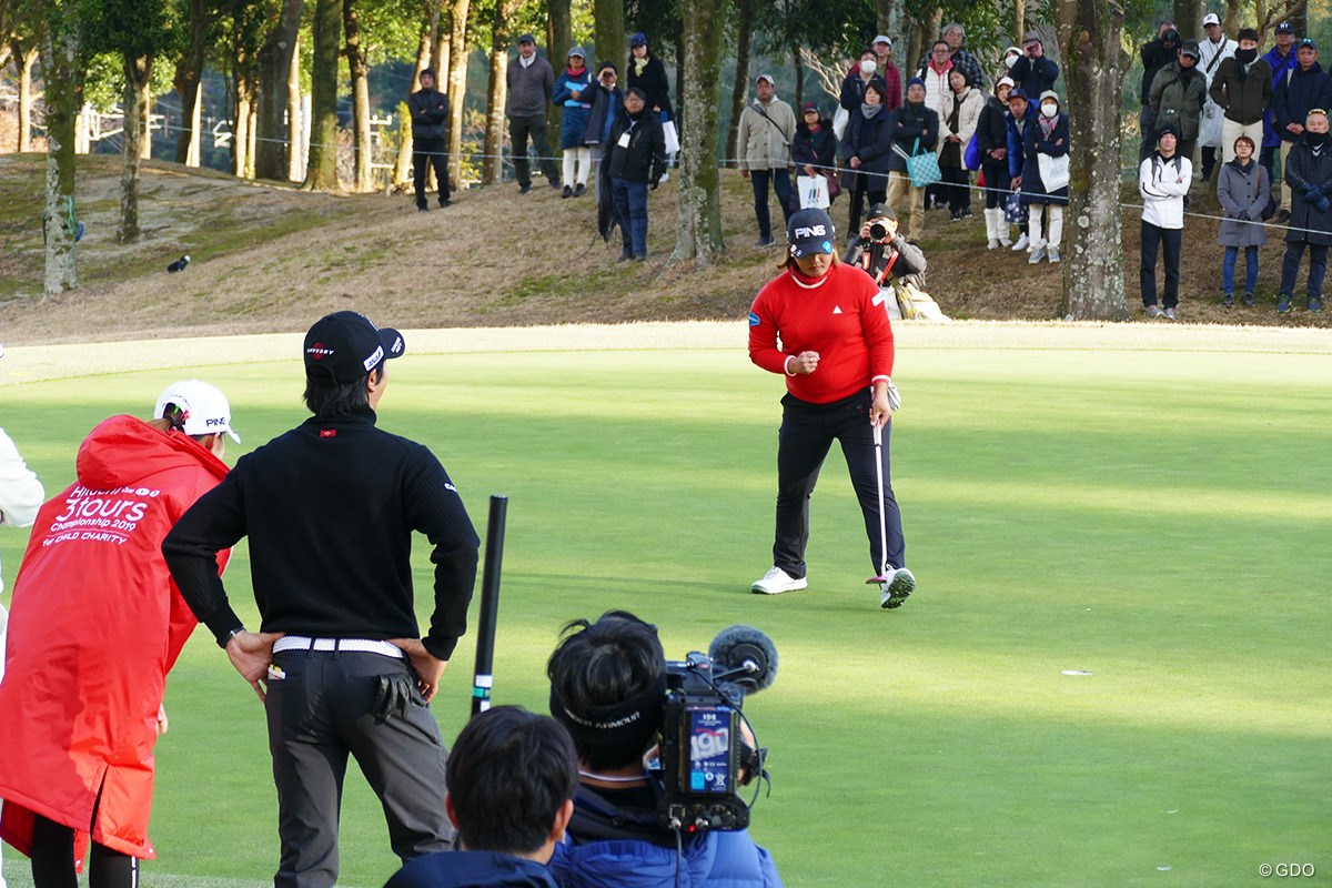 2019年 Hitachi 3Tours Championship 最終日 鈴木愛