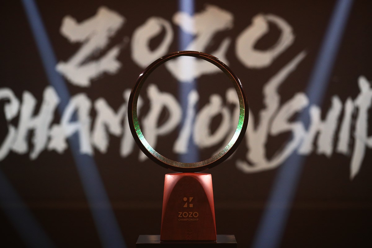 2020年 ZOZOチャンピオンシップ 優勝トロフィ
