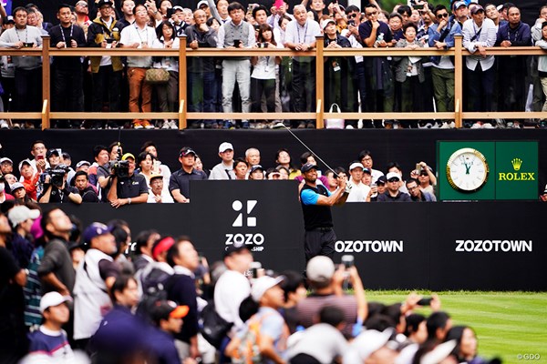 2020年 ZOZOチャンピオンシップ  4日目 タイガー・ウッズ ウッズで沸いた「ZOZOチャンピオンシップ」。来年は日本ツアーの賞金ランク対象外に