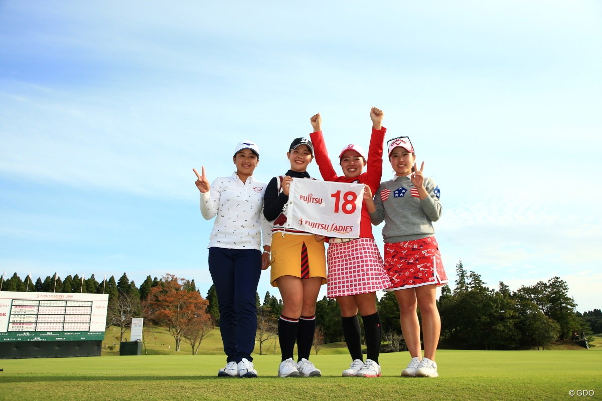 2019年 富士通レディース 最終日 古江彩佳