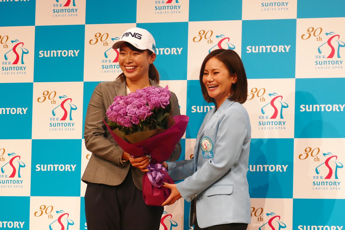 2020年 宮里藍サントリーレディスオープンゴルフトーナメント 事前 渋野日向子 宮里藍さん