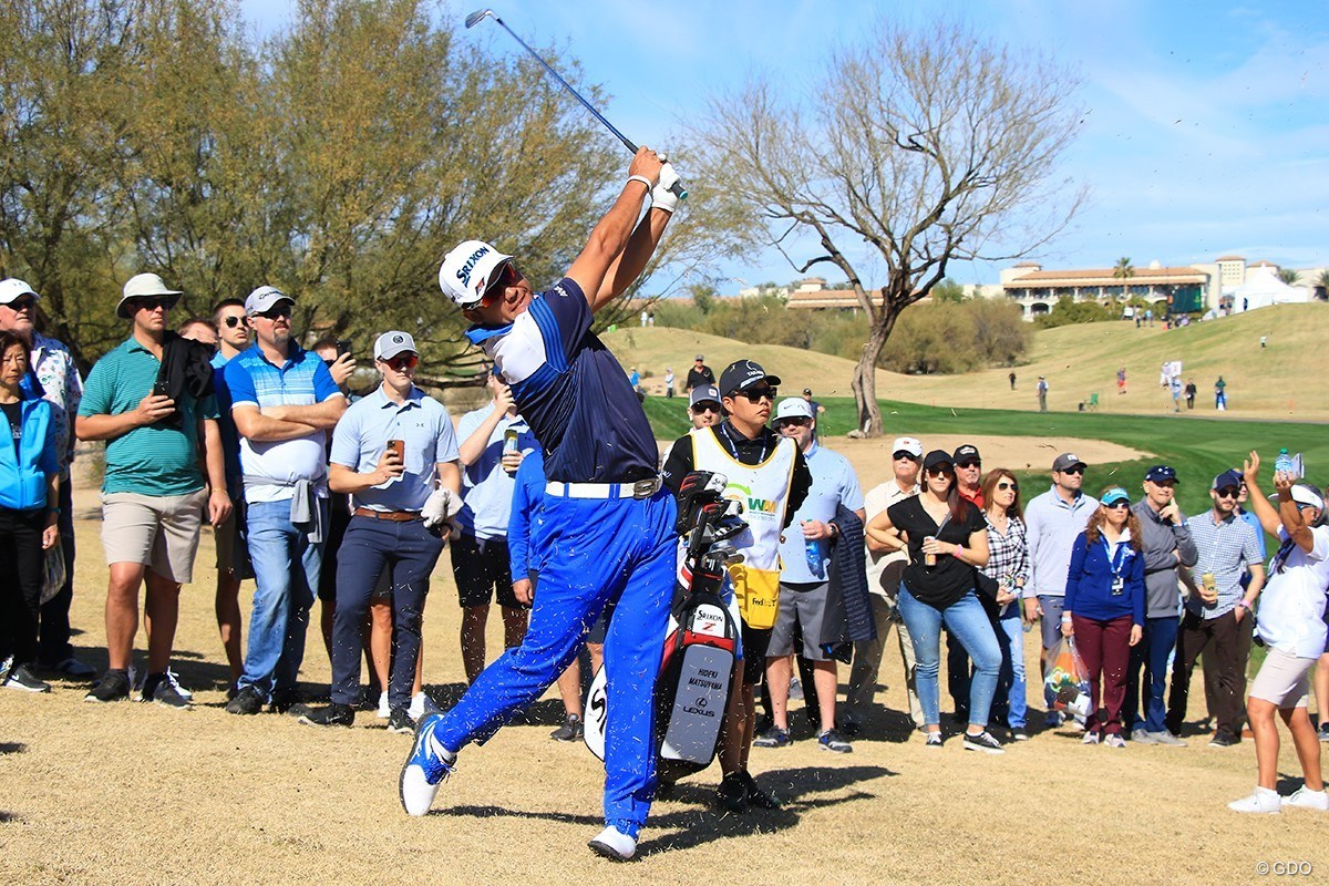 2020年 ウェイストマネジメント フェニックスオープン 初日 松山英樹