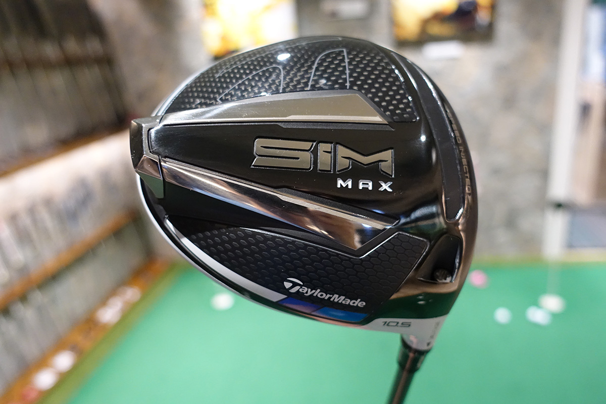 テーラーメイド TaylorMade SIM MAX ドライバーヘッド10.5度 - クラブ