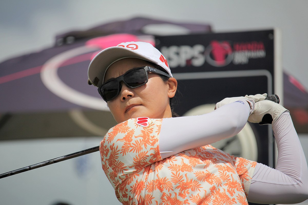 2020年 ISPS HANDA オーストラリア女子オープン 2日目 上原彩子