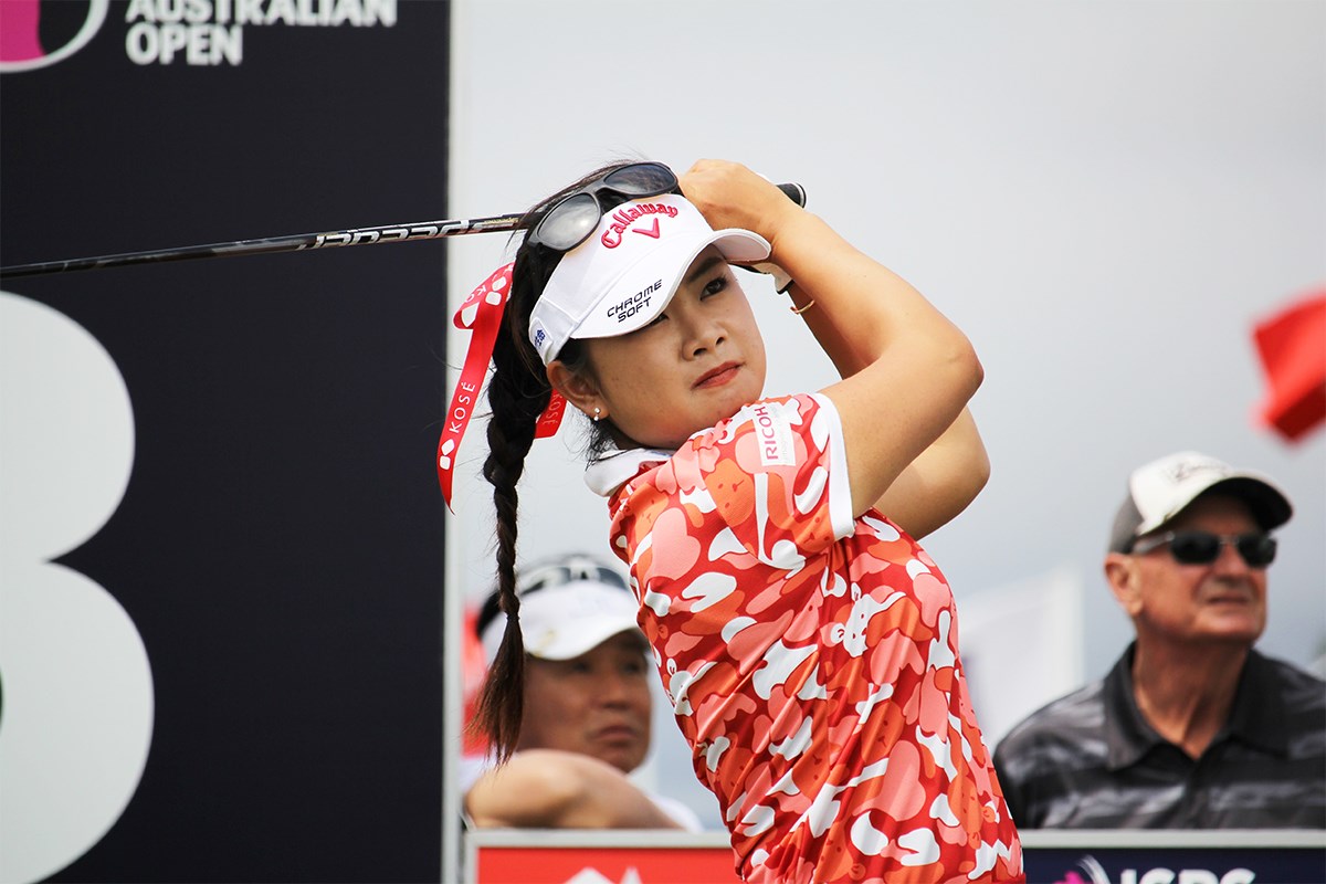 2020年 ISPS HANDA オーストラリア女子オープン 2日目 河本結