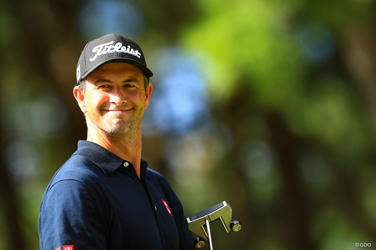 2019年 日本オープンゴルフ選手権競技 3日目 アダム・スコット