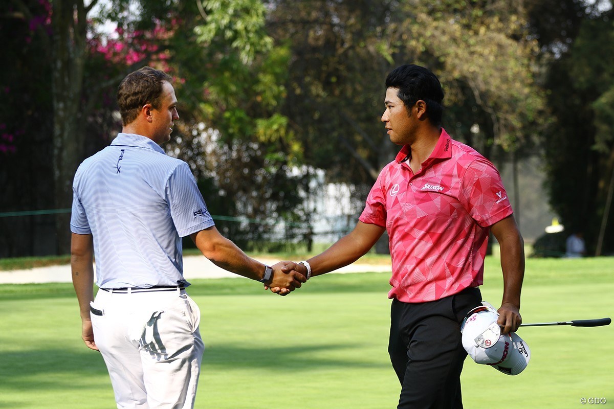 2020年 WGCメキシコ選手権 2日目 ジャスティン・トーマス 松山英樹