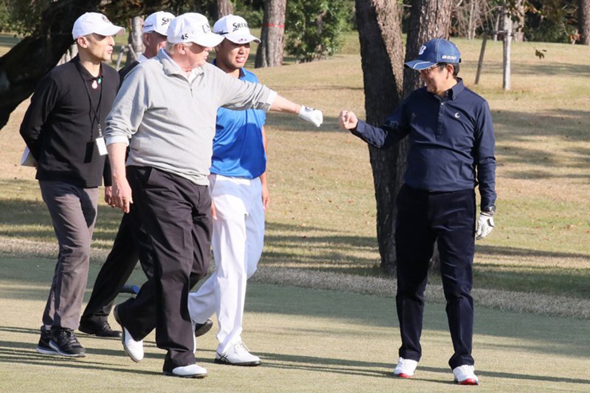 2017年 松山英樹 ドナルド・トランプ 安倍晋三