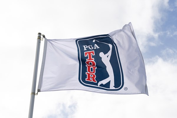 2020年 PGAツアー フラッグ PGAツアーが中断されているシーズンの 新日程を発表した(Ben Jared/PGA TOUR via Getty Images)