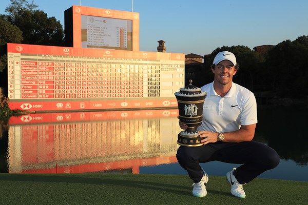 2020年 WGC HSBCチャンピオンズ 最終日 ロリー・マキロイ 2020年「WGC HSBCチャンピオンズ」を制したマキロイ(Matthew Lewis/Getty Images)