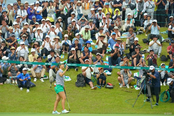2019年 ヨネックスレディスゴルフトーナメント 最終日 上田桃子 日本ツアーは6月の「ヨネックスレディス」でシーズン開幕となるかどうか（写真は昨年大会を制した上田桃子）