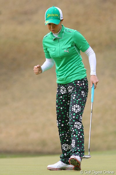 2010年 ヤマハレディースオープン葛城 最終日 古閑美保