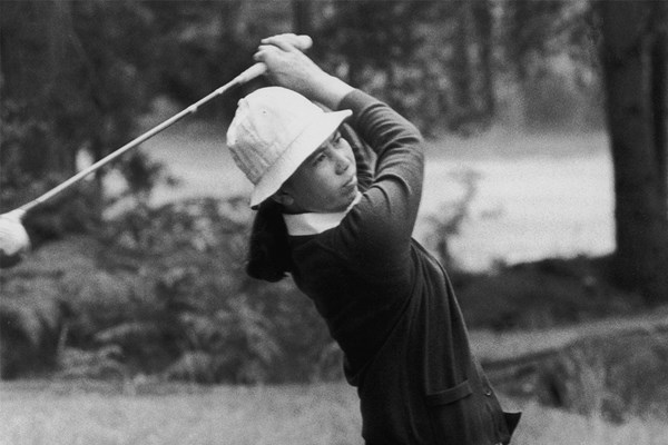 1976年 樋口久子 日本人女性ゴルファーとして歴史に名を残した樋口久子（※写真は1976年 GettyImages）