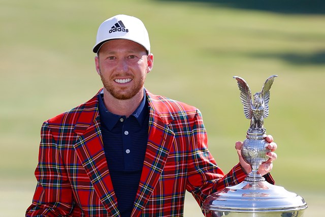 ダニエル・バーガーが米ツアー再開初戦を制し、3季ぶり3勝目を挙げた(Tom Pennington/Getty Images)