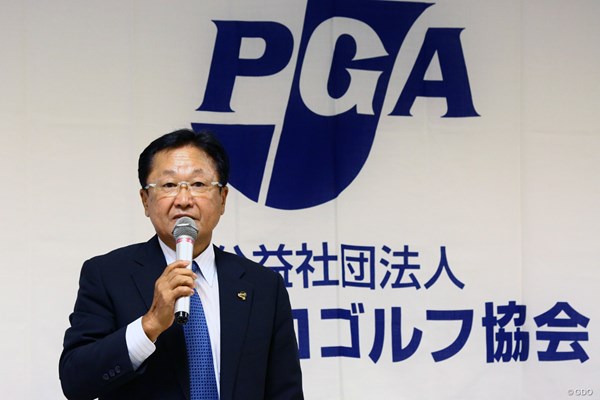 倉本昌弘 日本プロゴルフ協会の倉本昌弘会長。国内シニアツアーは7月に開幕へ