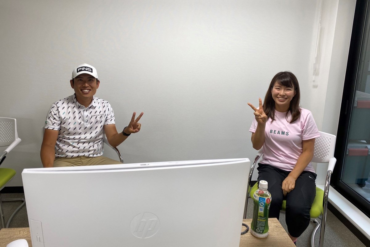 2020年 アース・モンダミンカップ 事前 渋野日向子 青木翔コーチ