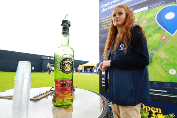 2019年「全英オープン」ではスコッチウイスキーが無料配布された