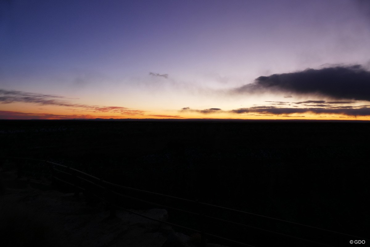 夕暮れ