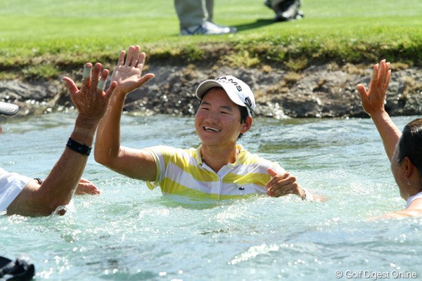 2010年 クラフトナビスコチャンピオンシップ 最終日 ヤニ・ツェン
