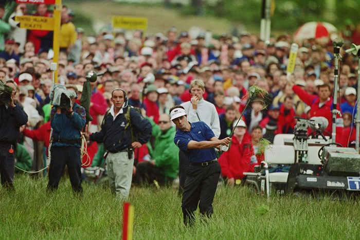 ラフは深く過酷だった…悲劇の主役となったジャン・バンデベルデ（Getty Images） 1999年 全英オープン 最終日 ジャン・バンデベルデ