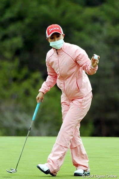 2010年 スタジオアリス女子オープン 初日 古閑美保