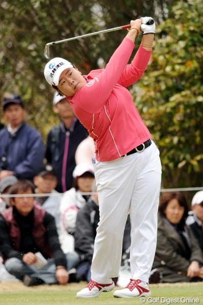 2010年 スタジオアリス女子オープン 初日 アン・ソンジュ