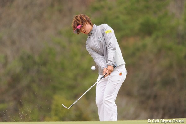2010年 スタジオアリス女子オープン 初日 森田理香子
