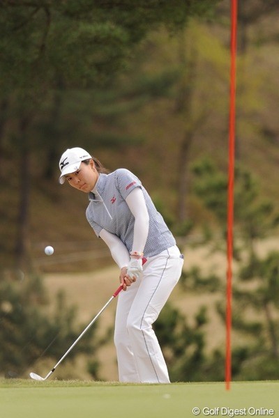 2010年 スタジオアリス女子オープン 初日 服部真夕