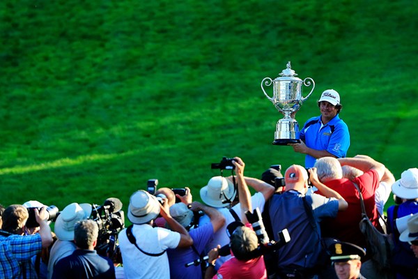 2013年 全米プロゴルフ選手権 最終日 ジェイソン・ダフナー 2年後に借りを返したダフナー。敗戦の記憶を塗り替えた（Sam Greenwood/Getty Images）