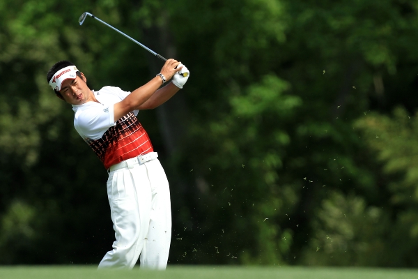 画像詳細 2010年 マスターズ3日目 フィル・ミケルソン 首位のウェスト