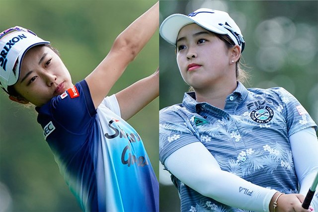 安田祐香vs西郷真央 9ホールマッチプレーで真剣勝負 国内女子ツアー Lpga Gdo ゴルフダイジェスト オンライン