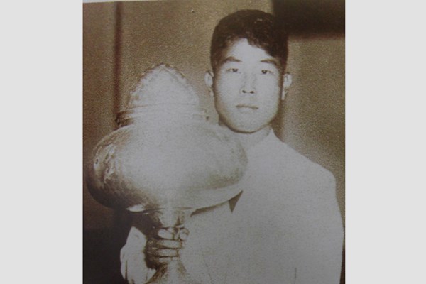 2020年 残したいゴルフ記録 中村兼吉 1933年「日本オープン」優勝当時の中村兼吉。海外メジャーの歴史にその名を刻んだ（武藤一彦氏提供）