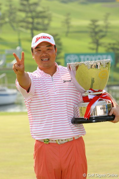 昨年優勝した小田孔明。今年も飛距離を生かし連覇を果たすのか！？