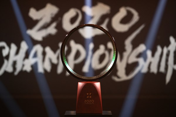 ZOZO ZOZOチャンピオンシップトロフィー（ZOZOチャンピオンシップ提供画像）