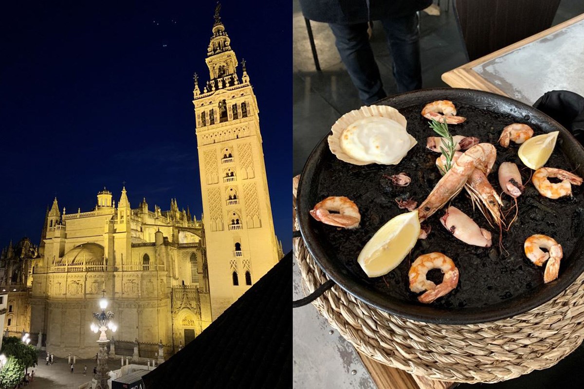 2020年 ポルトガルマスターズ 事前 セビーリャの大聖堂とパエリア